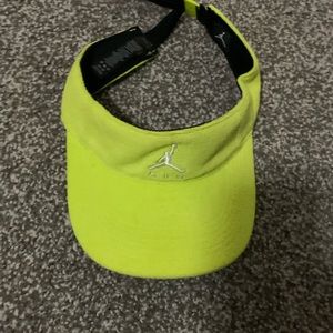 Neon Green Jordan Visor